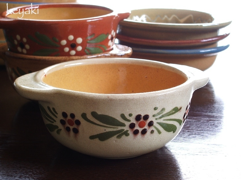 取説　スフレンハイム焼き アルザス陶器 スフレンハイム焼き ボウルS